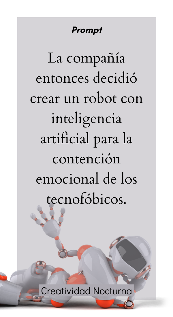 Robots de soporte emocional.