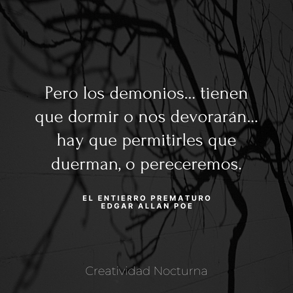 El entierro prematuro