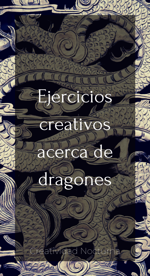 portada Ejercicios creativos acerca de dragones