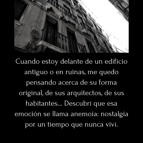 Frase Significado de anemoia