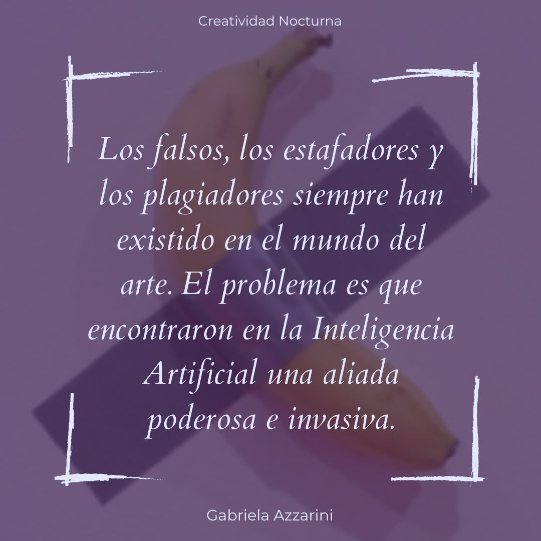 Los falsos, los estafadores y los plagiadores siempre han existido en el mundo del arte. El problema es que encontraron en la Inteligencia Artificial una aliada poderosa e invasiva.